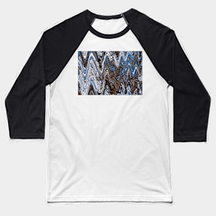 Winter Abstract Baseball T-Shirt